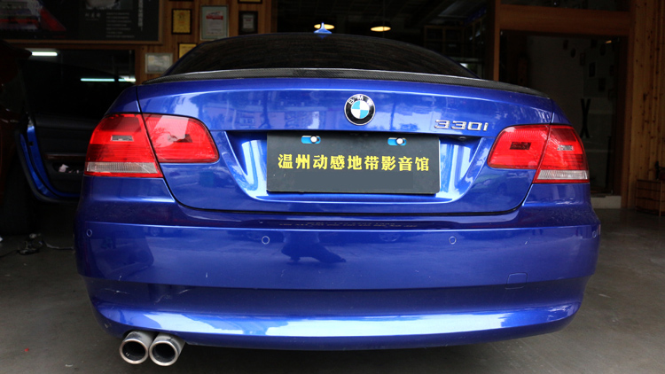 1寶馬330i汽車音響改裝全車大能隔音.jpg