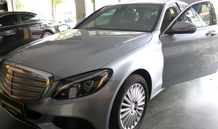 1奔馳C200L汽車音響改裝.jpg